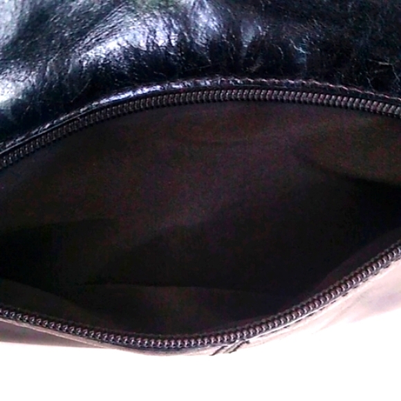 🎉HP🎉Giani Bernini Leather Black Shoulder Bag - Picture 9 of 16